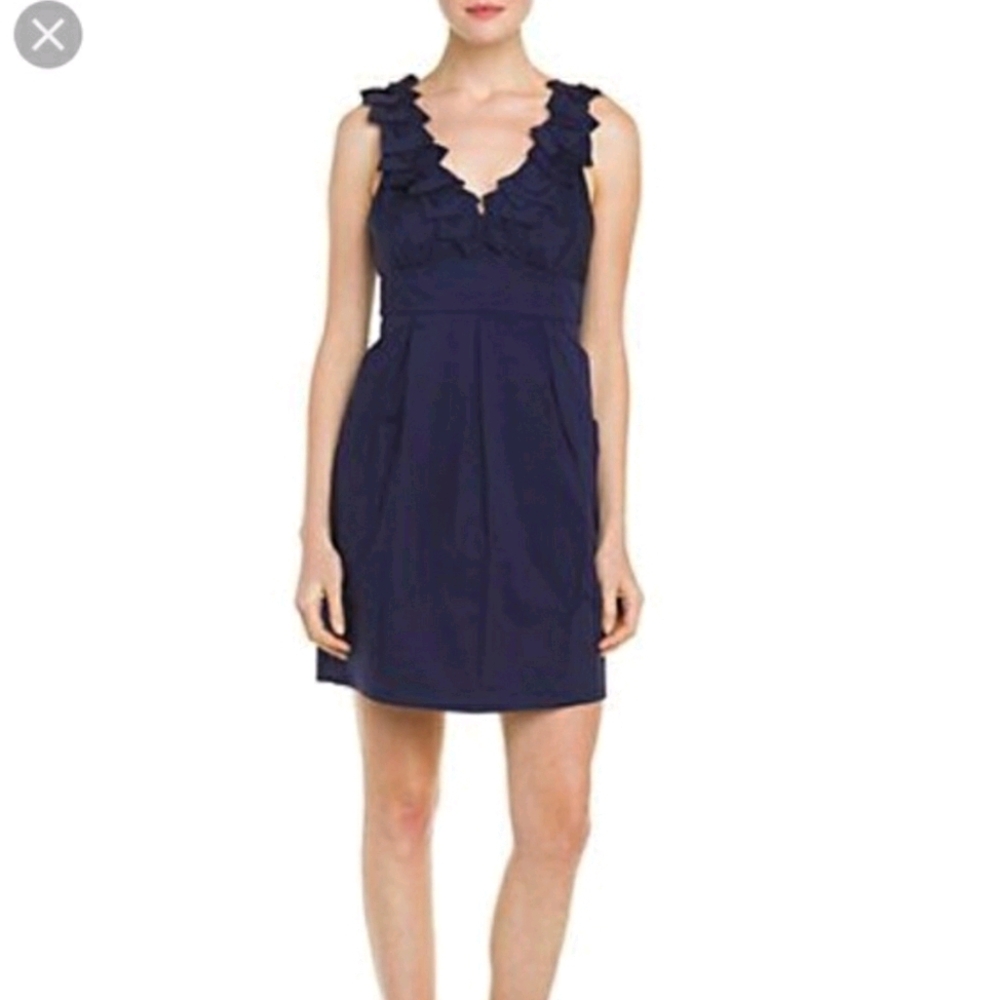 BCBG Kerry Dress Navy Blue